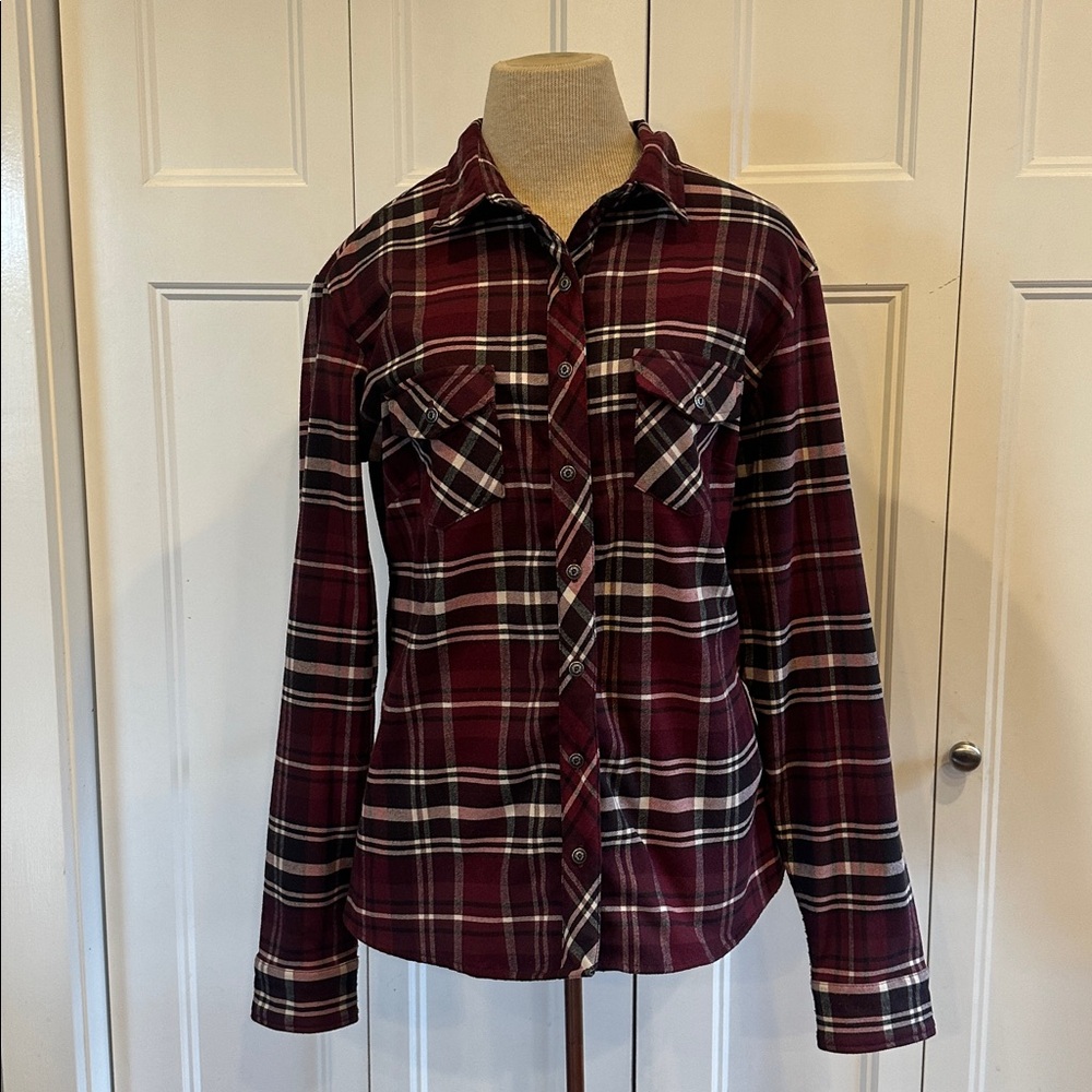 Kuhl Plaid Button-Up Shirt